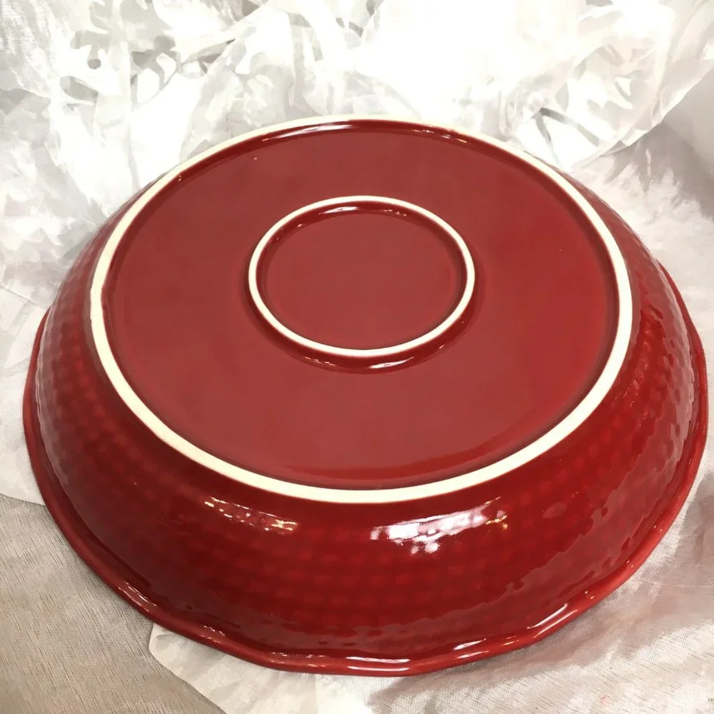 * Simply Homemade Pie Quiche  Just Cherry Ceramic Dish